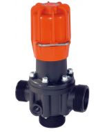 VALVOLA DI PRESSIONE CON BLOCCO POSIZIONE